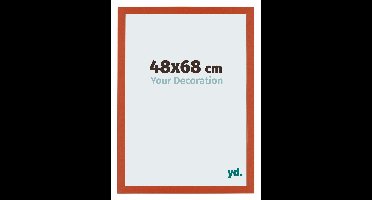 Your Decoration - Fotolijst 48x68 cm - MDF - Oranje - Mura