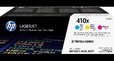 HP 410X Origineel Cyaan, Magenta, Geel 3 stuk(s)