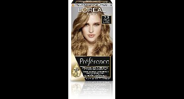 L'Oréal Paris Préférence Classic Goud Middenblond 7.3 - Permanente Haarkleuring