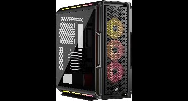 PC-behuizing - CORSAIR - iCUE LINK 5000T LX RGB-serie - Mid-Tower - Zwart