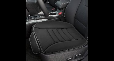 Zitkussen voor autostoel - orthopedisch zitkussen - zwart
