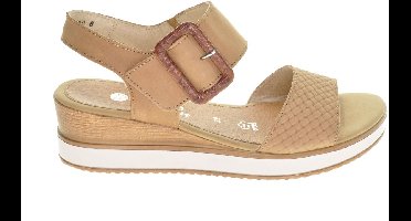 Beige Sandalen Wedge Remonte maat 40