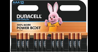 Duracell Ultra alkaline AAA-batterijen, verpakking van 12