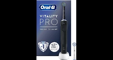 Oral-B Vitality Pro - Elektrische tandenborstel - Zwart - Extra opzetborstel