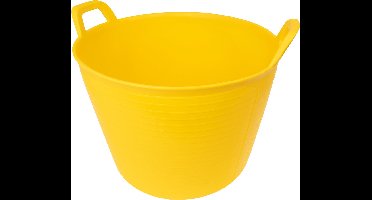 Rubi flexibele kuip (40L) geel - Flexibele wasmand - Multifunctionele emmer