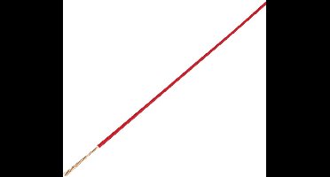 Conrad Components 605906 Voertuigsnoer FLRY-B 1 x 6 mm² Rood 5 m