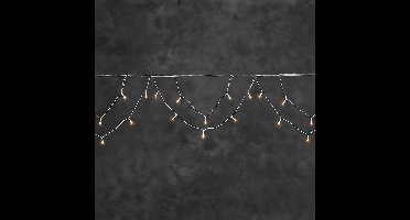 Konstsmide 2738-802, Slinger, Kunststof, Wit, 1,125 m