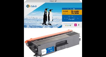 G&G TN900 Toner Compatibel met Brother TN-900 Tonercartridge magenta 1 stuk(s) Huismerk