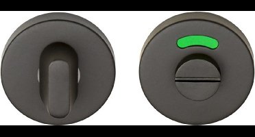 WC-Rozet Mat zwart 10x50mm