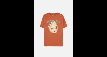 Marvel Guardians Of The Galaxy - I Am Groot Heren T-shirt - XL - Oranje