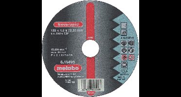 Doorslijpschijf Ø 115x1,0x22,23 Inox Novorapid - 25 stuks