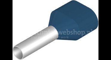 Weidmüller - Adereindhuls - Blauw