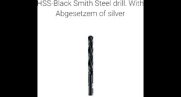 Heller - 26042 8 HSS Metalen twistboor - 13 mm/Totale lengte 156 mm - Cilinderschacht