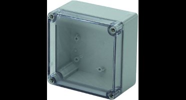 Weidmüller MPC 12/12/07 TRSP 9535240000 Universele behuizing 125 x 125 x 75 Polycarbonaat Lichtgrijs, Transparant 1 stu