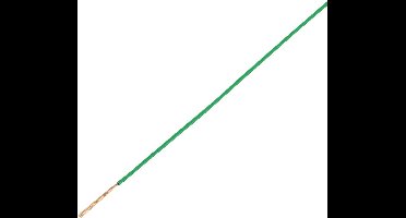 TRU COMPONENTS 1568633 Voertuigsnoer FLRY-A 1 x 0.35 mm² Groen 50 m