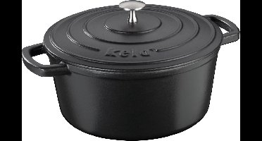 Kela Calido Braadpan 26 cm Zwart