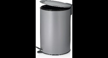 Pedaal Afvalemmer, 12 L, Licht Grijs - Kela | Mats