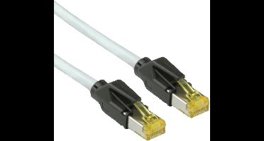 Draka UC900 premium S/FTP CAT6a 10 Gigabit netwerkkabel / grijs - 0,50 meter