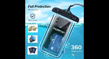 Waterdichte Telefoon Tas - Waterdichte Telefoonhoesje met Koord Universeel