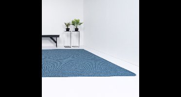 Vloerkleed Casablanca Natura Geweven Navy | 200 x 300 cm