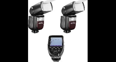 Godox Reportageflitser V860III Duo X-Pro Trigger Kit voor Nikon