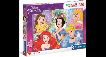 Clementoni - Puzzel - 180 Stukjes - Princess - Metallic Finish - Ecologisch Verantwoord