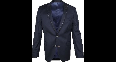 Suitable Blazer Njaro Wol Donkerblauw - Maat 98 - Heren blazer