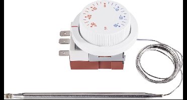 Basetech Inbouwthermostaat Inbouw (in muur of meubel) -30 tot +30 °C