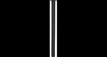 IVOL Zwarte Tafelpoot Rond - 80 x 720 mm