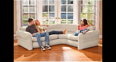 Intex Hoekbank opblaasbaar 257x203x76 cm 68575NP