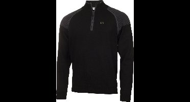 Calvin Klein Pico 1/4 Zip Lined Sweater Black