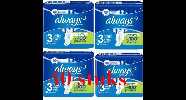 Always Maandverband Ultra Secure Night 40 stuks