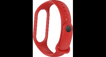 Siliconen bandje - Geschikt voor Xiaomi Mi Band 7- Rood