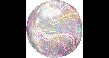 Amscan - Folieballon ORBZ Marble Pastel (45 cm)