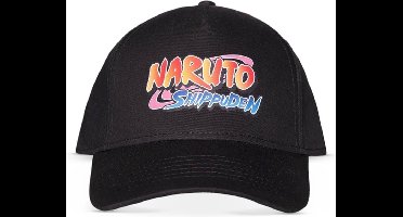 Naruto - Logo Verstelbare pet - Zwart
