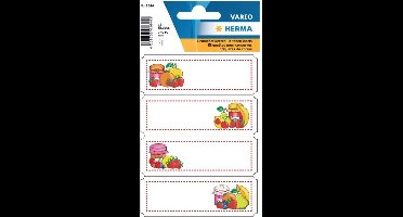 Etiket HERMA 3644 keuken vrucht assortiment