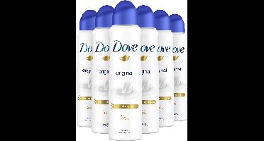 Dove Original Anti-transpirant Spray Vrouw - 6 x 150 ml - Voordeelverpakking