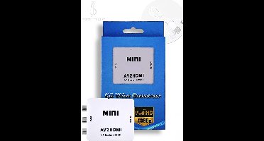 Tulp Naar HDMI Converter - AV | Composiet RCA To HDMI Audio Video Kabel Adapter