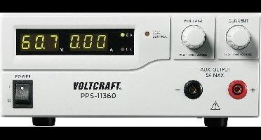 VOLTCRAFT PPS-11360 Labvoeding, regelbaar 1 - 36 V/DC 0 - 5 A 180 W USB, Remote Programmeerbaar Aantal uitgangen: 2 x