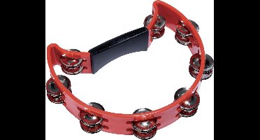Fame Hand Tambourine rood - Tamboerijn