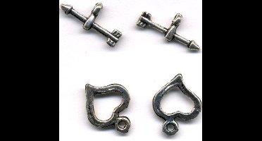 2 Kapittel Hartjes Slotjes Zilver