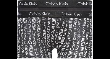 Calvin Klein Onderbroek - Maat 128/134  - Jongens - zwart/wit Maat 128/140