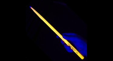 MUSIC STORE Horbeam 5A UV-Sticks Yellow - Drumsticks