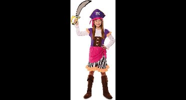 Avontuurlijke pirate 7-9 jaar (122-138 cm)
