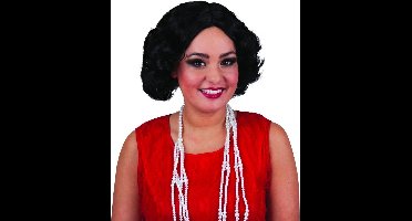 Charleston pruik zwart budget