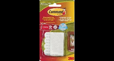 Bevestigingsstrip Command 3M 17202C klikstrip licht 1,8kg