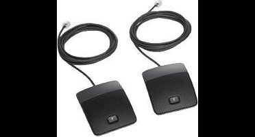 Cisco CP-MIC-WIRED-S= microfoon Zwart