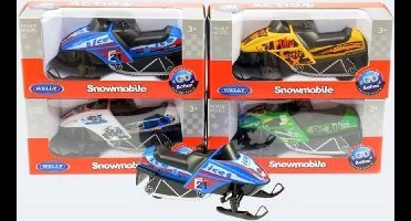 Sneeuwmobiel EXPO Powersports 4-ASS. Welly 13 CM Die-cast