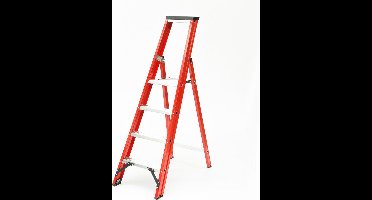 Kelfort Plateautrap Magnus, met beugel, 1x4 treden (Prijs per stuk)