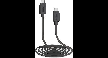 SBS Cable Type C - Type C 2.0 (1.5m), zwart